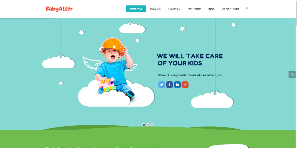 Kids-Care children theme