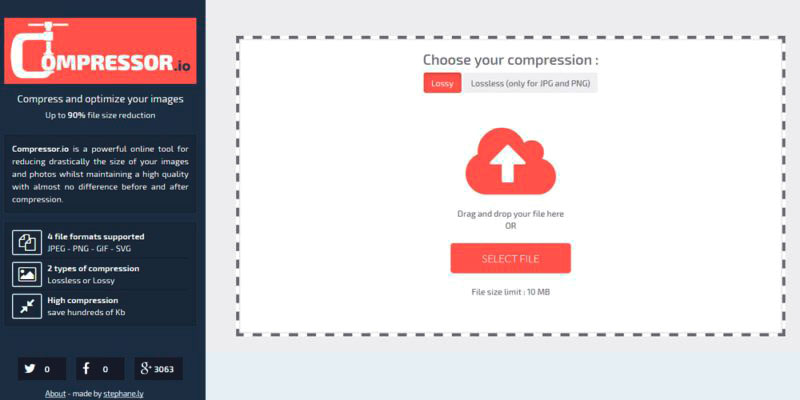 Онлайн сервис для сжатия изображений для сайта